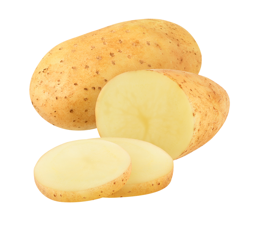 Isolated Potatoes